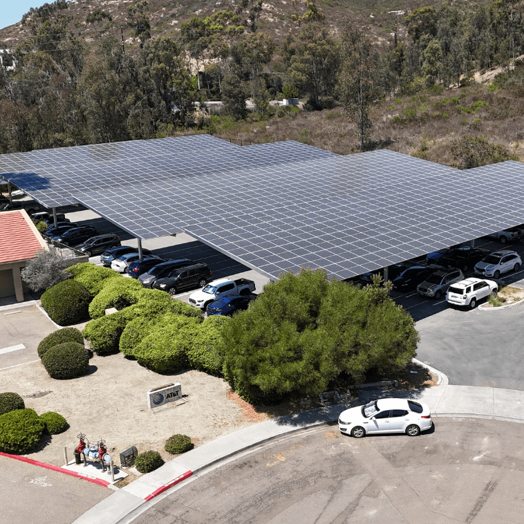 Solar Carport Job In Southern California