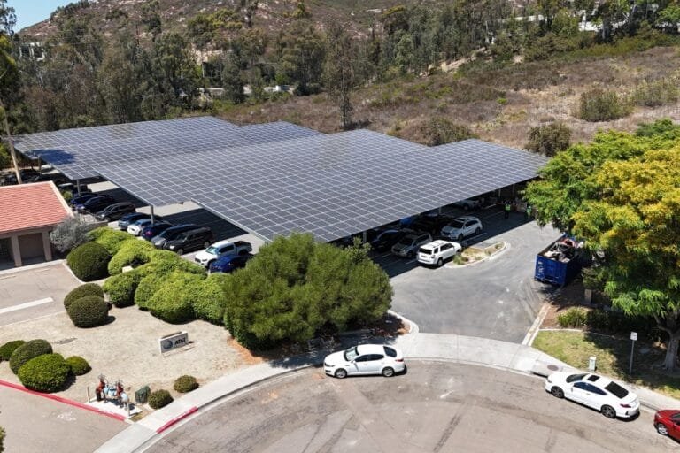 Commercial Solar Carports In California